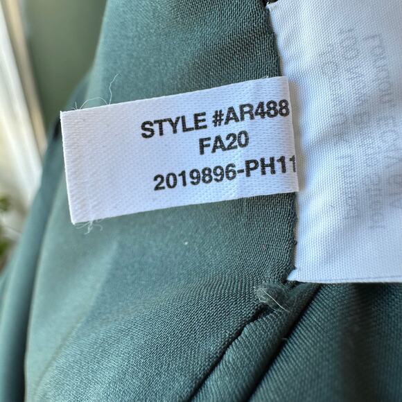 J.Crew 100% Wool Patch Pocket Mini Skirt 6P Emerald Green Preppy Fall Capsule - Picture 8 of 9